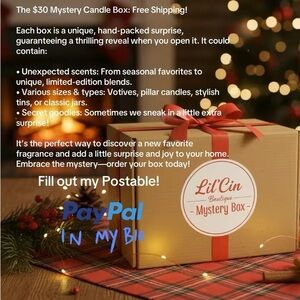 Lil' Cin Boutique Mystery Candle Box